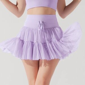 Popflex Pirouette Skort Digital Lavender